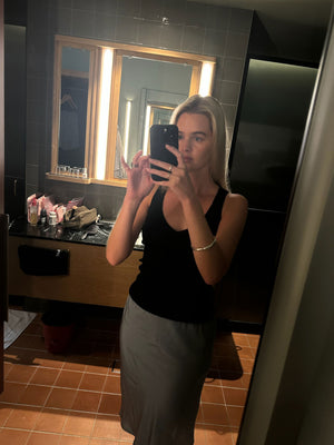 Silk skirt