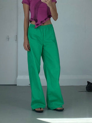 Green pants