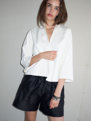Silk Shorts | Black