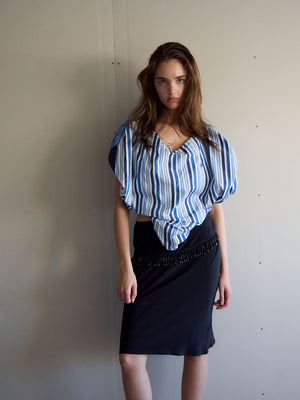 Silk Skirt | Black